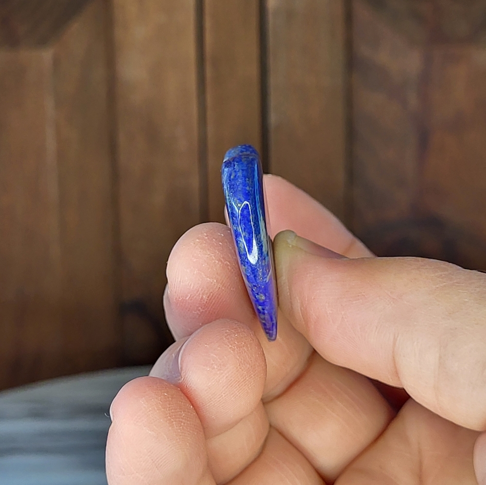 Lapis Lazuli Heart-Shaped Stone - Picture 4 of 7